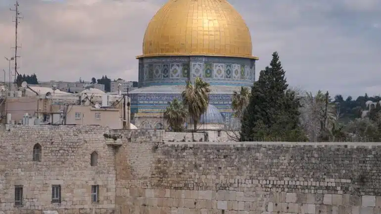 Western Wall and the Dome of the Rock